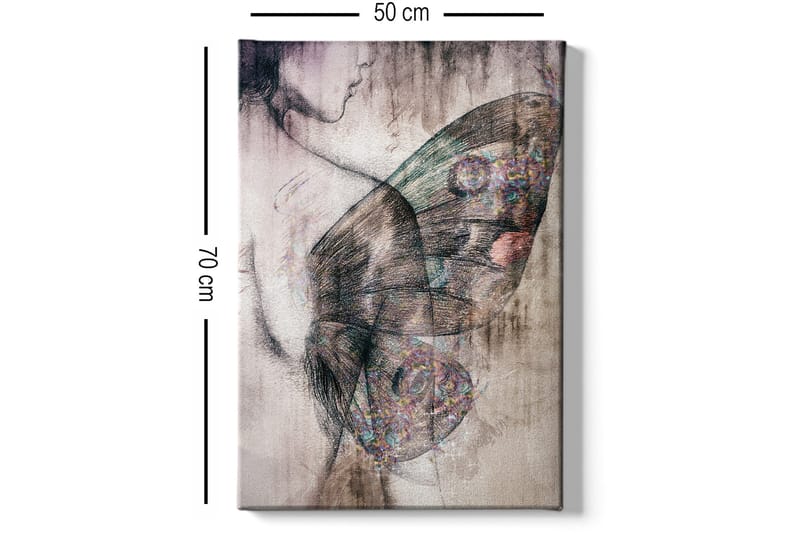 Dekorativ Canvastavla 50x70 cm - Flerfärgad - Inredning - Tavlor & konst - Canvastavlor