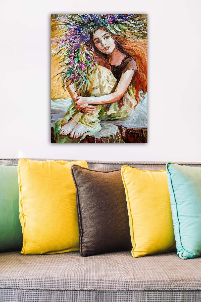 Dekorativ Canvastavla 50x70 cm, Flerfärgad