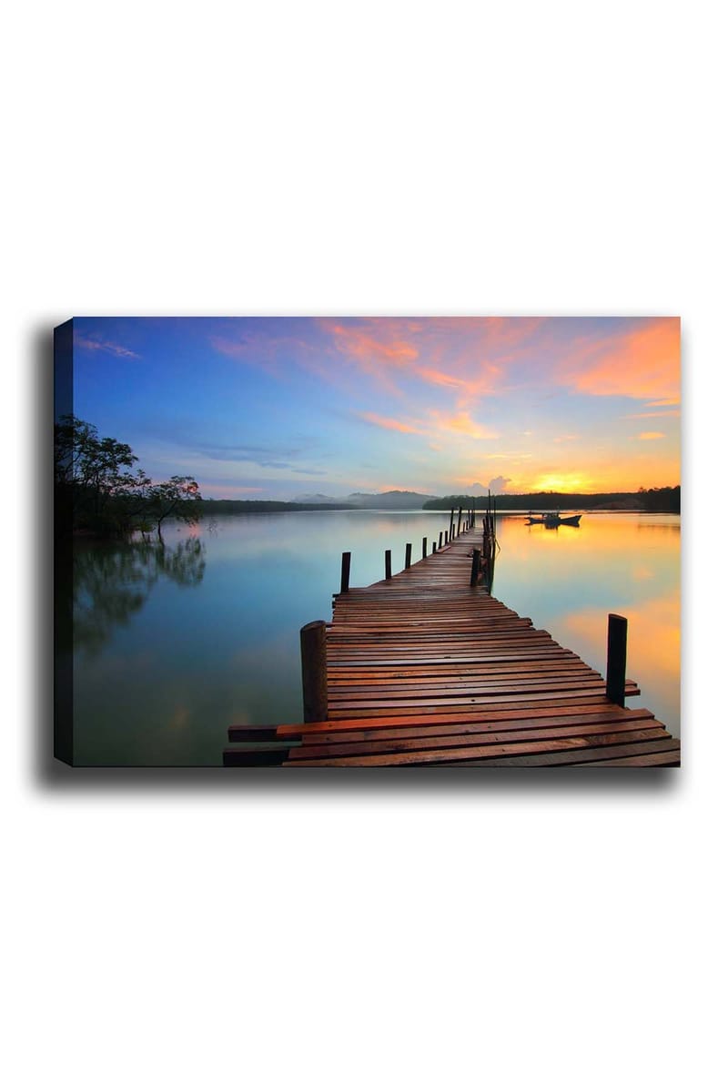 Dekorativ Canvastavla 50x70 cm - Flerfärgad - Inredning - Tavlor & konst - Canvastavlor