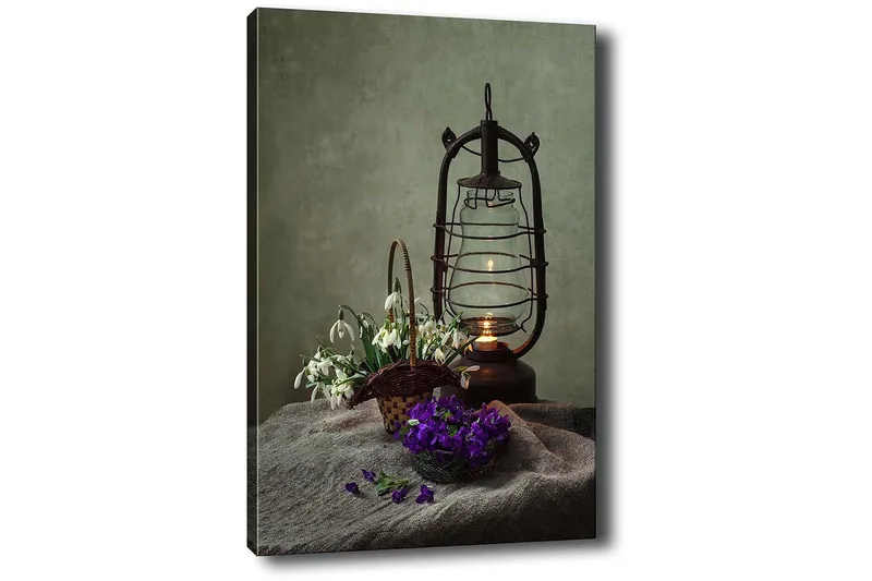 Dekorativ Canvastavla 50x70 cm - Flerfärgad - Inredning - Tavlor & konst - Canvastavlor