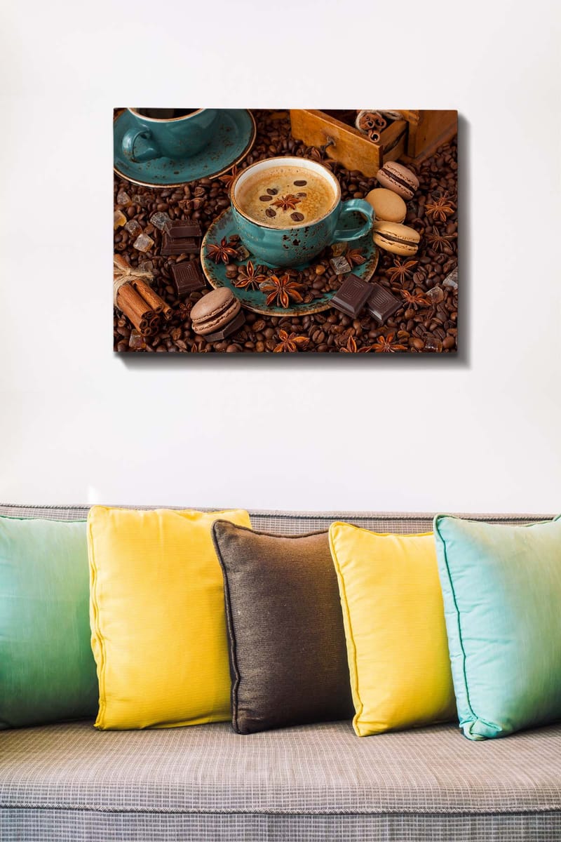 Dekorativ Canvastavla 50x70 cm - Flerfärgad - Inredning - Tavlor & konst - Canvastavlor