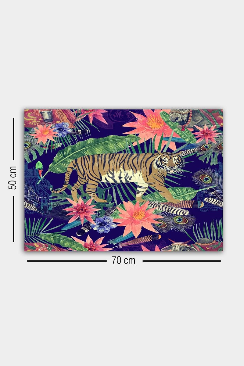 Dekorativ Canvastavla 50x70 cm - Flerfärgad - Inredning - Tavlor & konst - Canvastavlor