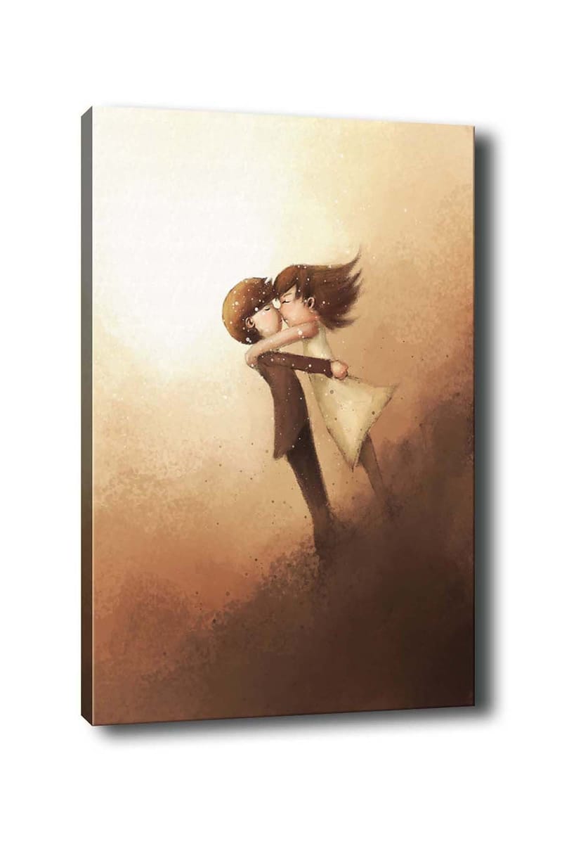 Dekorativ Canvastavla 50x70 cm, Flerfärgad