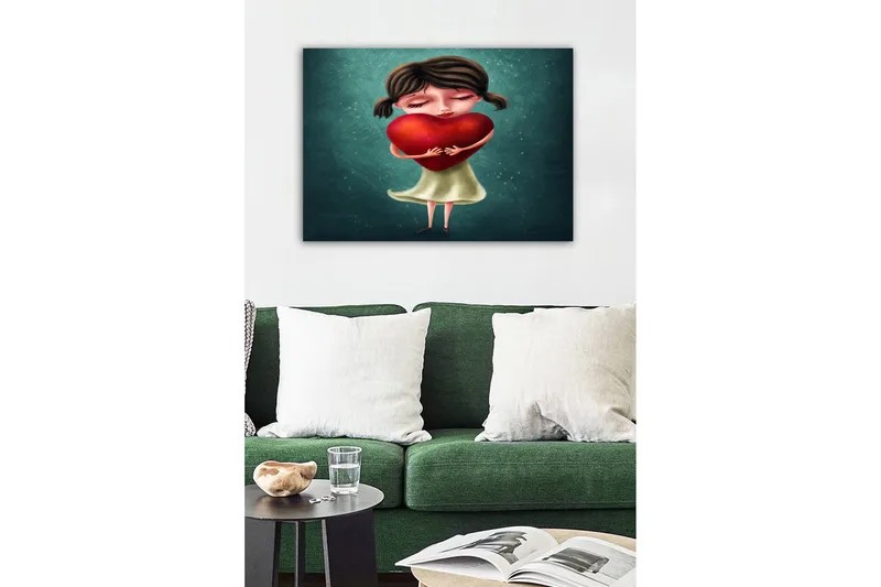 Dekorativ Canvastavla 50x70 cm - Flerfärgad - Inredning - Tavlor & konst - Canvastavlor