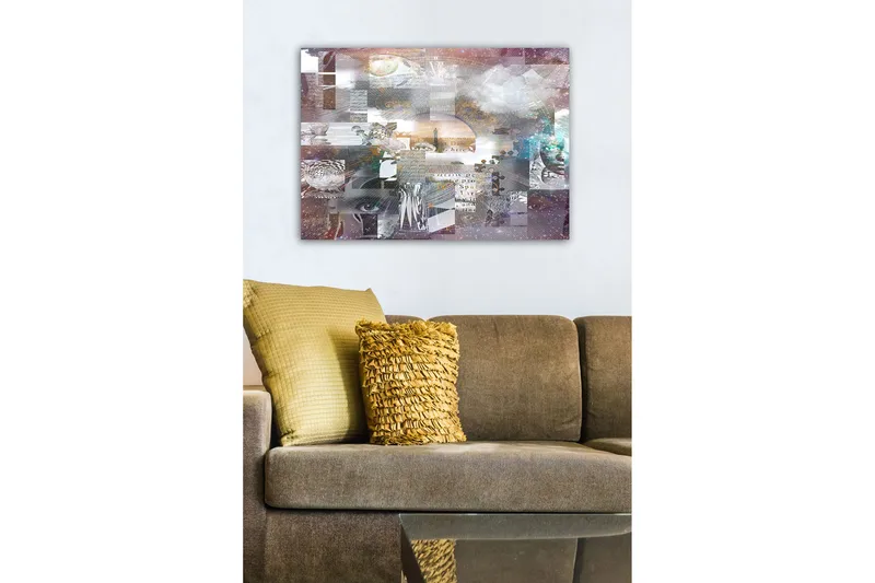 Dekorativ Canvastavla 50x70 cm - Flerfärgad - Inredning - Tavlor & konst - Canvastavlor