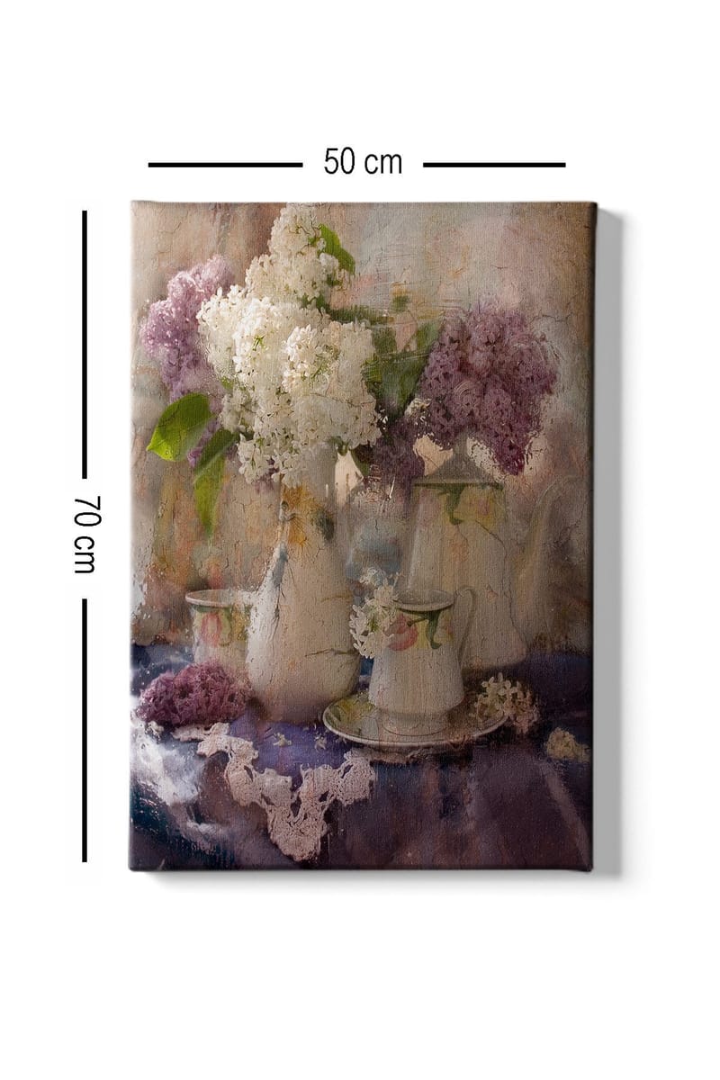 Dekorativ Canvastavla 50x70 cm - Flerfärgad - Inredning - Tavlor & konst - Canvastavlor