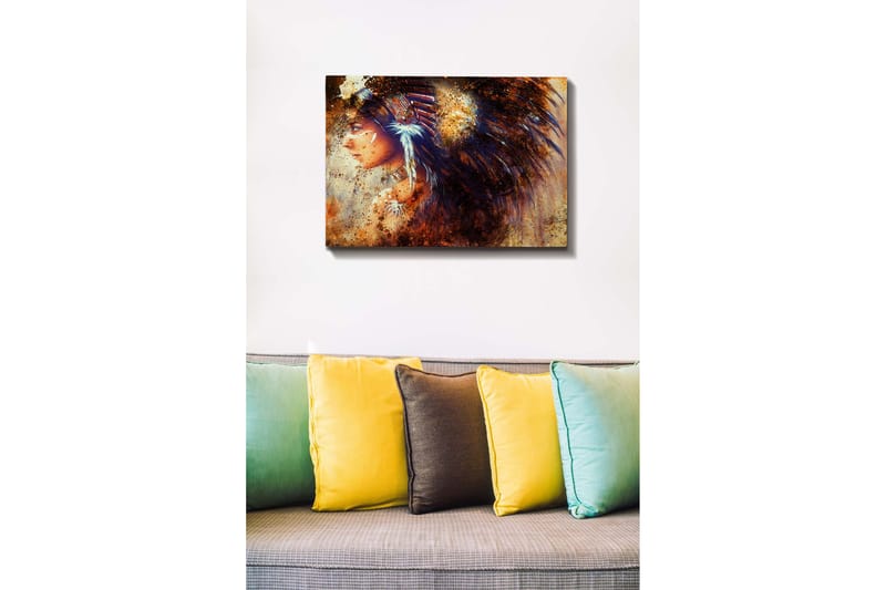 Dekorativ Canvastavla 50x70 cm - Flerfärgad - Inredning - Tavlor & konst - Canvastavlor