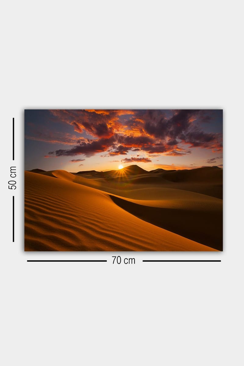 Dekorativ Canvastavla 50x70 cm - Flerfärgad - Inredning - Tavlor & konst - Canvastavlor