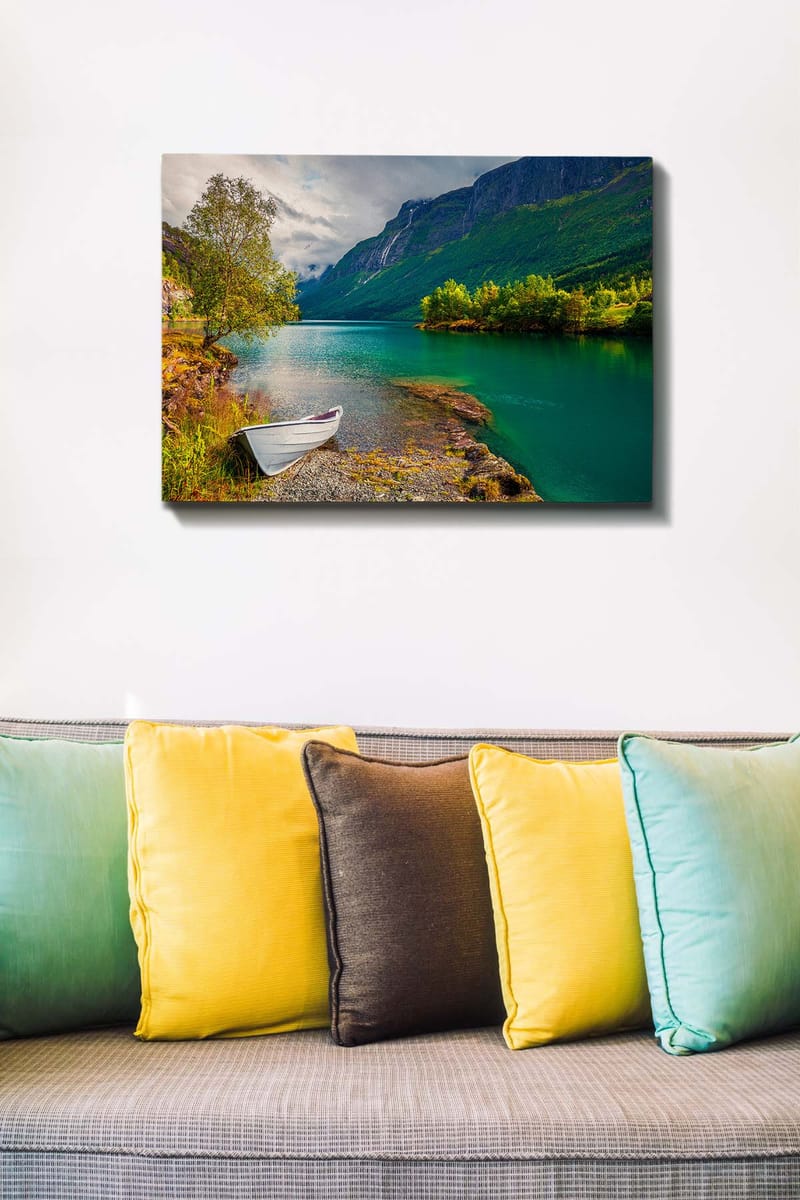 Dekorativ Canvastavla 50x70 cm - Flerfärgad - Inredning - Tavlor & konst - Canvastavlor