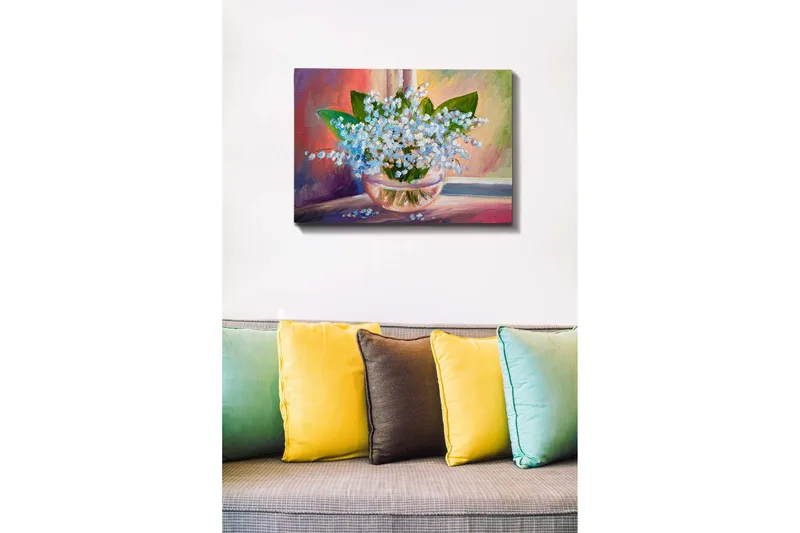 Dekorativ Canvastavla 50x70 cm - Flerfärgad - Inredning - Tavlor & konst - Canvastavlor