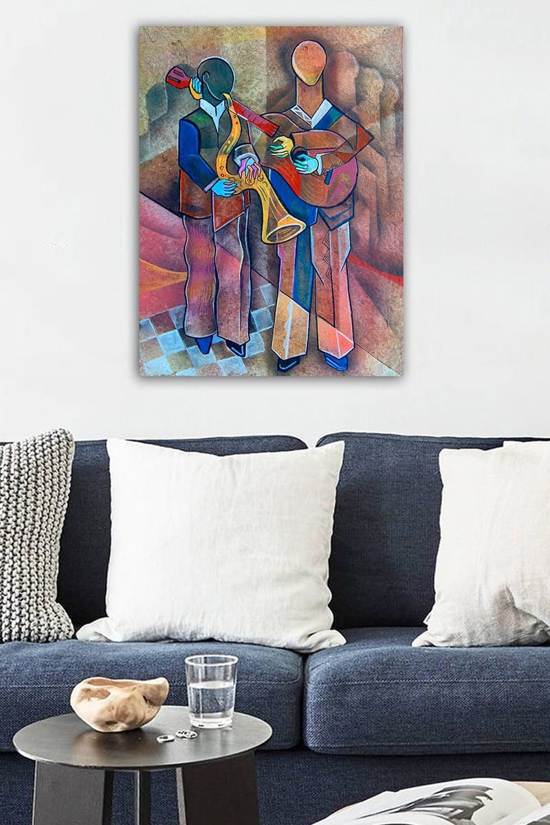 Dekorativ Canvastavla 50x70 cm - Flerfärgad - Inredning - Tavlor & konst - Canvastavlor