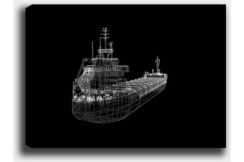 Dekorativ Canvastavla 50x70 cm - Flerfärgad - Inredning - Tavlor & konst - Canvastavlor