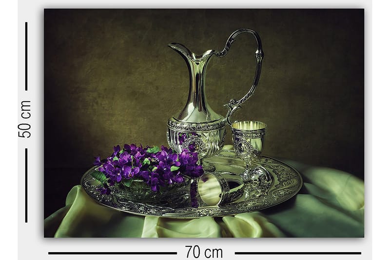 Dekorativ Canvastavla 50x70 cm - Flerfärgad - Inredning - Tavlor & konst - Canvastavlor