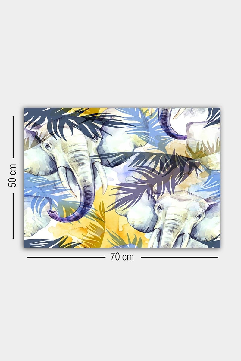 Dekorativ Canvastavla 50x70 cm - Flerfärgad - Inredning - Tavlor & konst - Canvastavlor