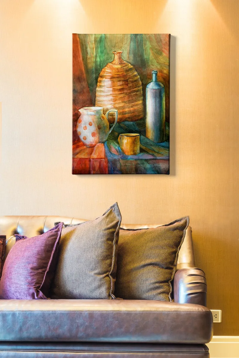 Dekorativ Canvastavla 50x70 cm - Flerfärgad - Inredning - Tavlor & konst - Canvastavlor