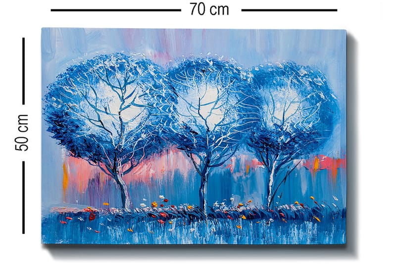 Dekorativ Canvastavla 50x70 cm - Flerfärgad - Inredning - Tavlor & konst - Canvastavlor