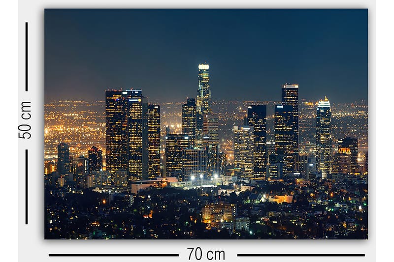 Dekorativ Canvastavla 50x70 cm - Flerfärgad - Inredning - Tavlor & konst - Canvastavlor