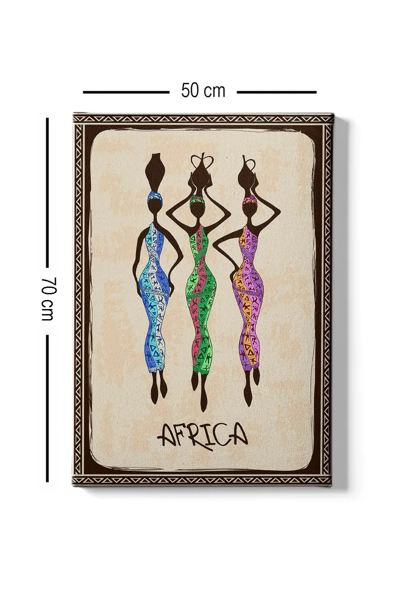 Dekorativ Canvastavla 50x70 cm - Flerfärgad - Inredning - Tavlor & konst - Canvastavlor