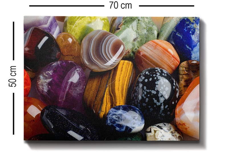 Dekorativ Canvastavla 50x70 cm - Flerfärgad - Inredning - Tavlor & konst - Canvastavlor