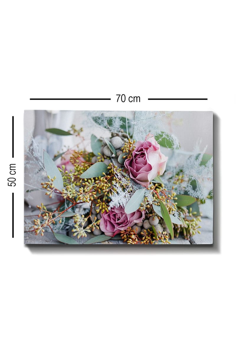 Dekorativ Canvastavla 50x70 cm - Flerfärgad - Inredning - Tavlor & konst - Canvastavlor