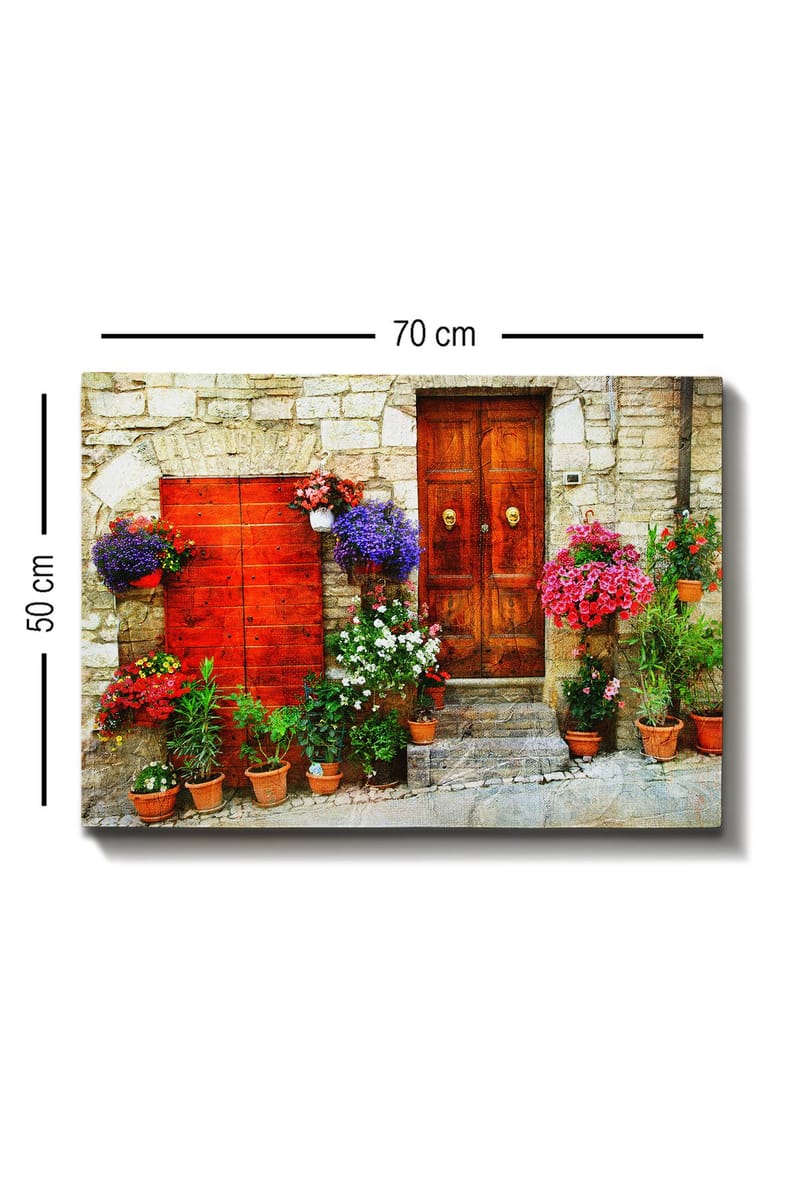 Dekorativ Canvastavla 50x70 cm - Flerfärgad - Inredning - Tavlor & konst - Canvastavlor