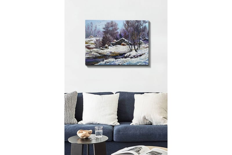 Dekorativ Canvastavla 50x70 cm - Flerfärgad - Inredning - Tavlor & konst - Canvastavlor