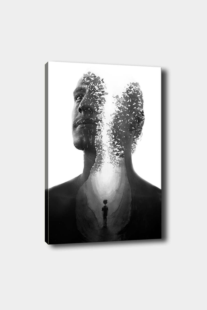 Dekorativ Canvastavla 50x70 cm - Flerfärgad - Inredning - Tavlor & konst - Canvastavlor