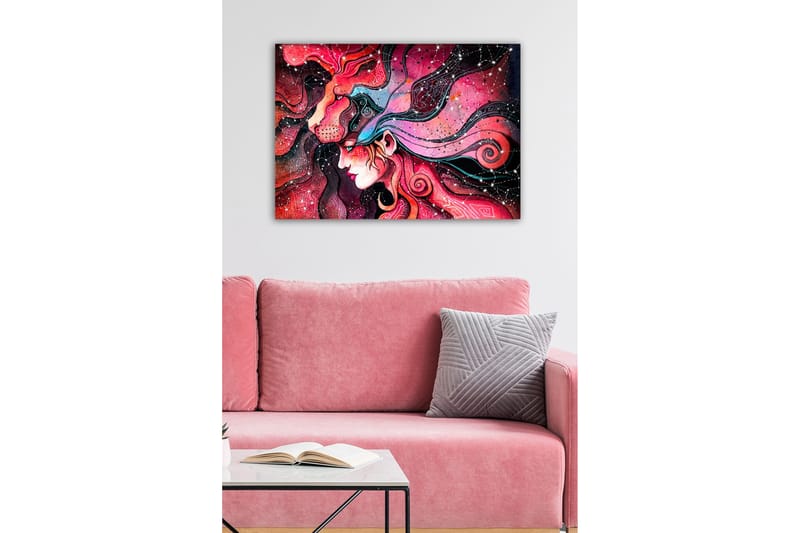 Dekorativ Canvastavla 50x70 cm, Flerfärgad