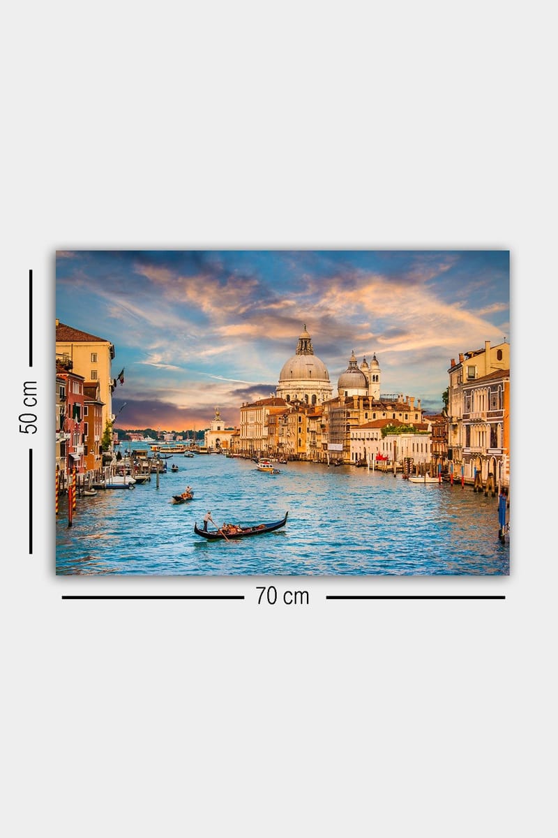 Dekorativ Canvastavla 50x70 cm - Flerfärgad - Inredning - Tavlor & konst - Canvastavlor