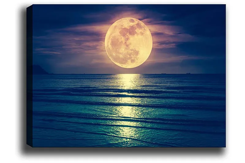 Dekorativ Canvastavla 50x70 cm - Flerfärgad - Inredning - Tavlor & konst - Canvastavlor