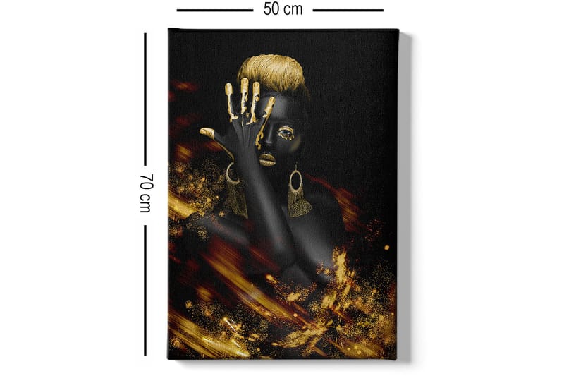 Dekorativ Canvastavla 50x70 cm - Flerfärgad - Inredning - Tavlor & konst - Canvastavlor