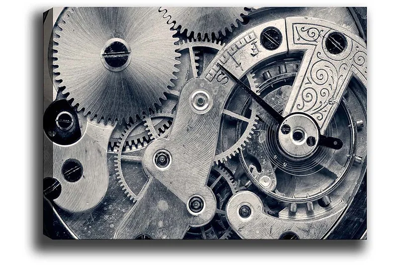 Dekorativ Canvastavla 50x70 cm, Flerfärgad