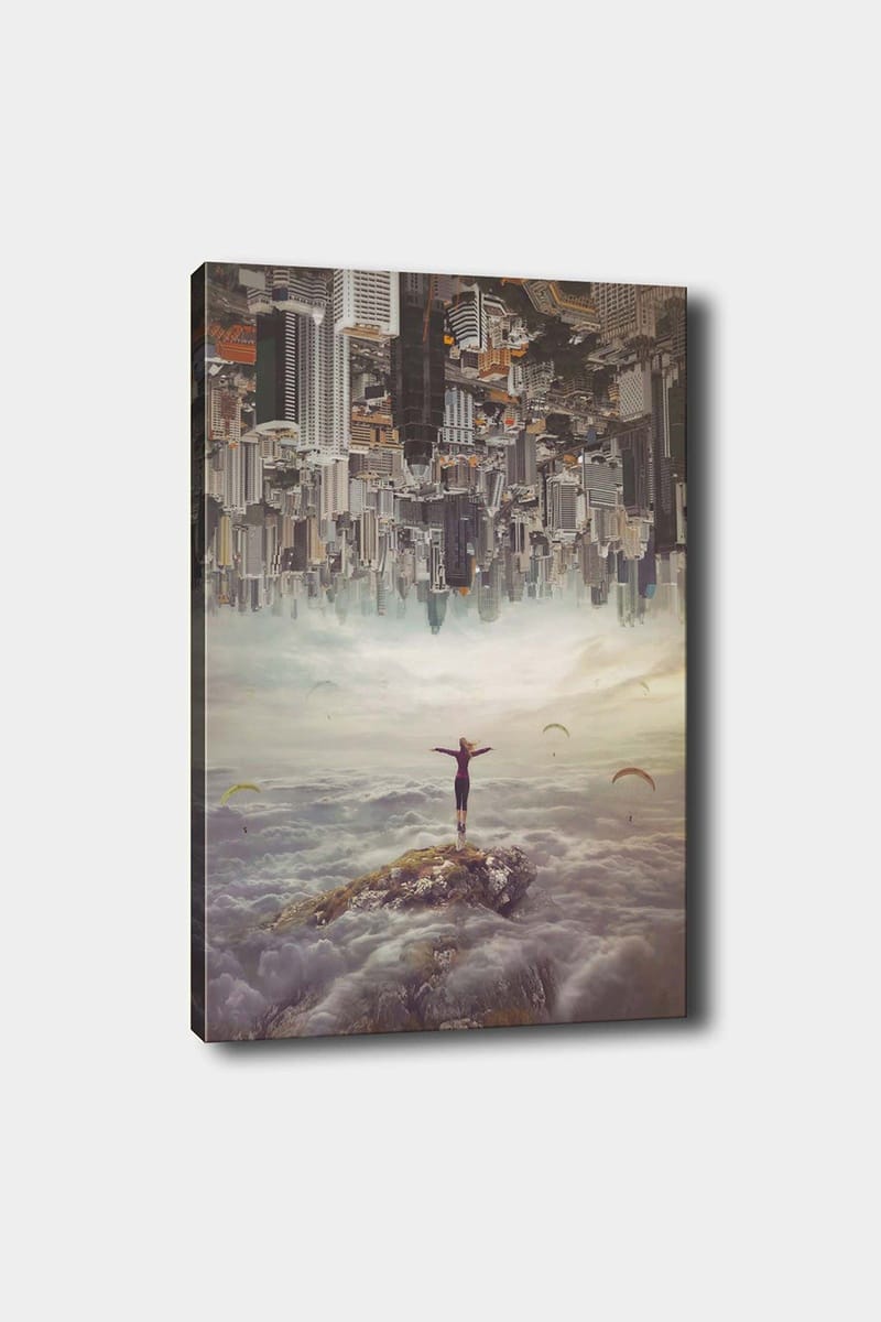 Dekorativ Canvastavla 50x70 cm, Flerfärgad