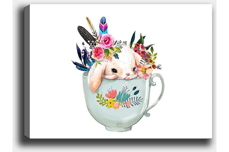 Dekorativ Canvastavla 50x70 cm - Flerfärgad - Inredning - Tavlor & konst - Canvastavlor