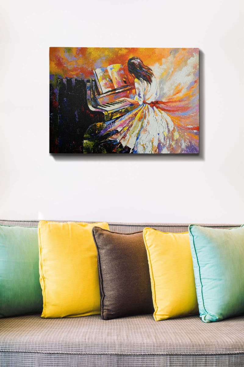 Dekorativ Canvastavla 50x70 cm - Flerfärgad - Inredning - Tavlor & konst - Canvastavlor