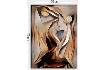 Dekorativ Canvastavla 50x70 cm - Flerfärgad - Inredning - Tavlor & konst - Canvastavlor