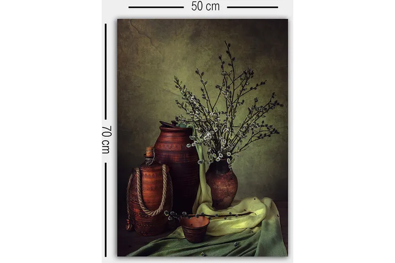 Dekorativ Canvastavla 50x70 cm - Flerfärgad - Inredning - Tavlor & konst - Canvastavlor