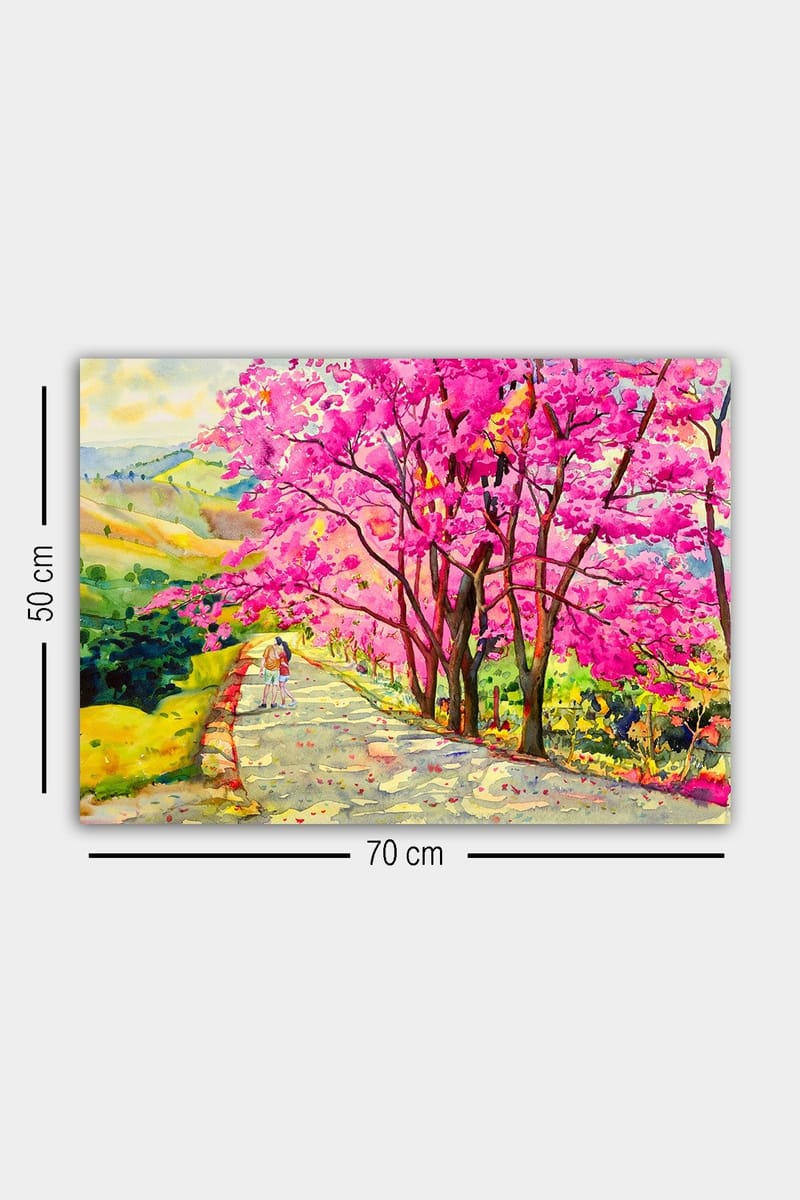 Dekorativ Canvastavla 50x70 cm - Flerfärgad - Inredning - Tavlor & konst - Canvastavlor