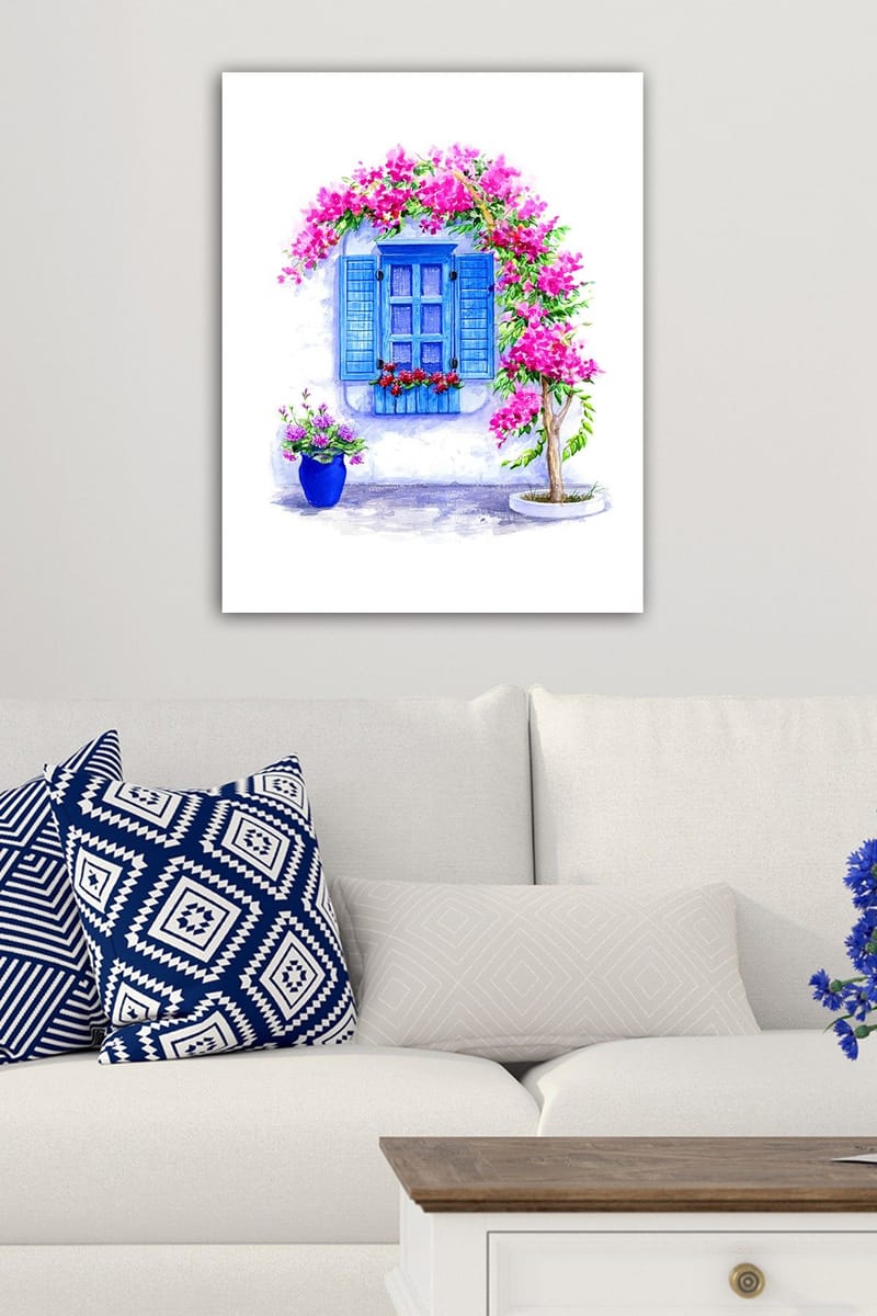 Dekorativ Canvastavla 50x70 cm, Flerfärgad