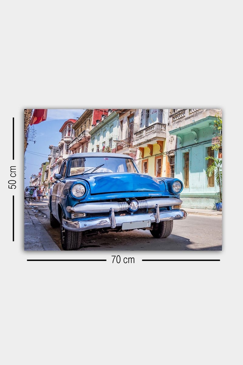 Dekorativ Canvastavla 50x70 cm - Flerfärgad - Inredning - Tavlor & konst - Canvastavlor