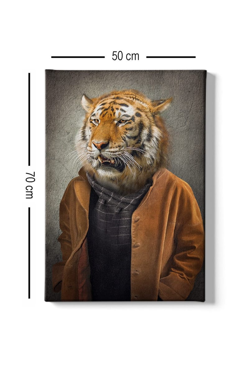 Dekorativ Canvastavla 50x70 cm - Flerfärgad - Inredning - Tavlor & konst - Canvastavlor