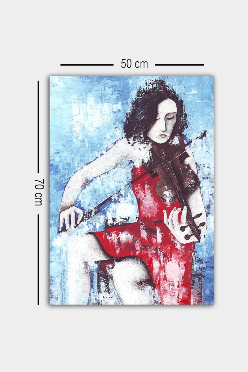 Dekorativ Canvastavla 50x70 cm - Flerfärgad - Inredning - Tavlor & konst - Canvastavlor