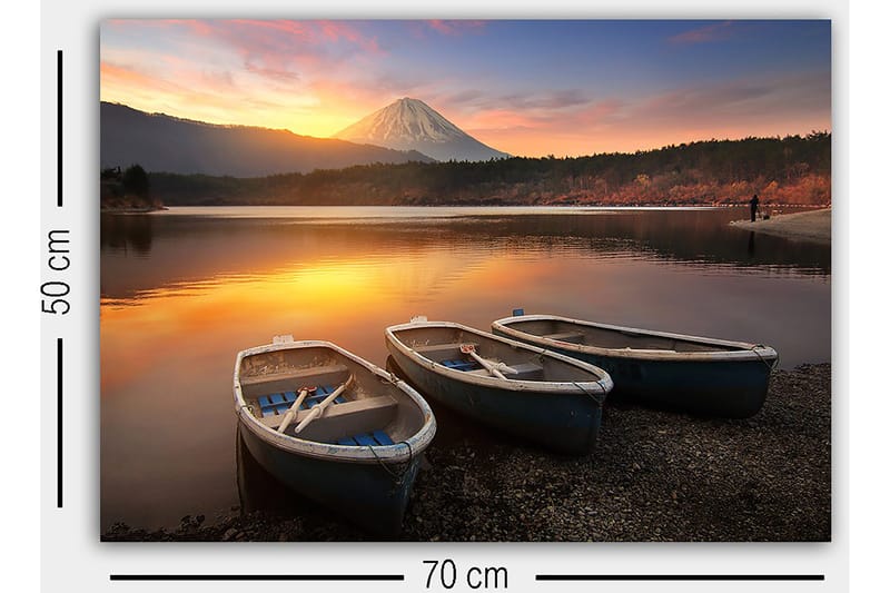 Dekorativ Canvastavla 50x70 cm - Flerfärgad - Inredning - Tavlor & konst - Canvastavlor