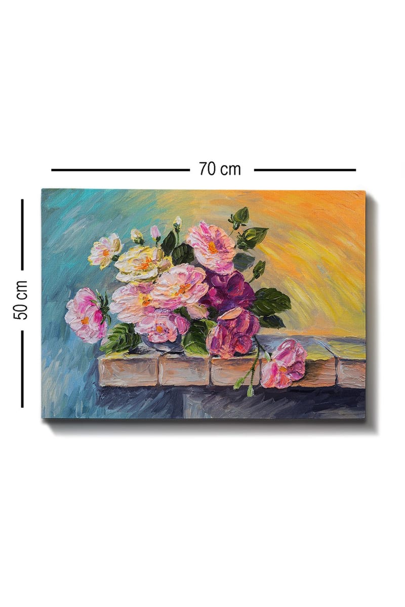 Dekorativ Canvastavla 50x70 cm - Flerfärgad - Inredning - Tavlor & konst - Canvastavlor