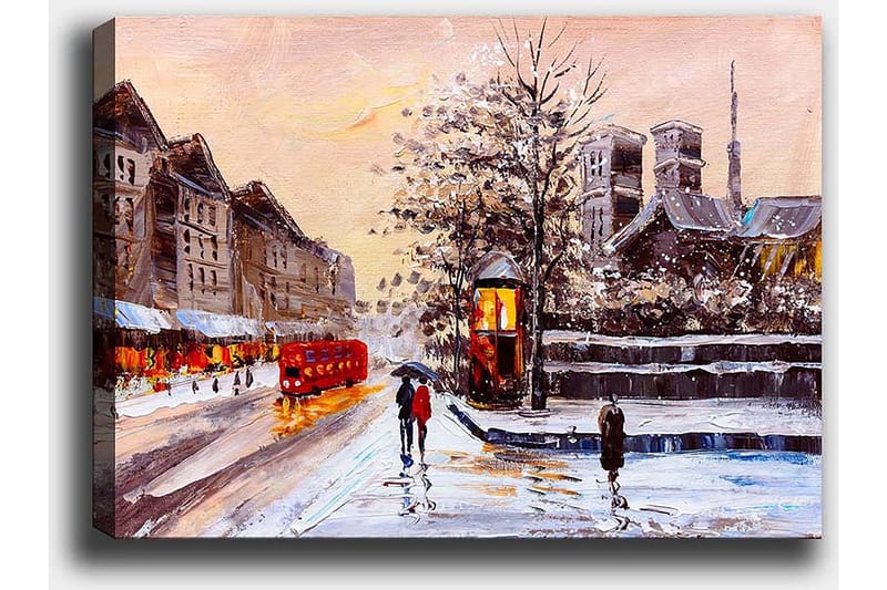 Dekorativ Canvastavla 50x70 cm - Flerfärgad - Inredning - Tavlor & konst - Canvastavlor