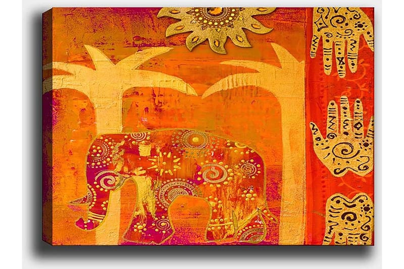 Dekorativ Canvastavla 50x70 cm - Flerfärgad - Inredning - Tavlor & konst - Canvastavlor