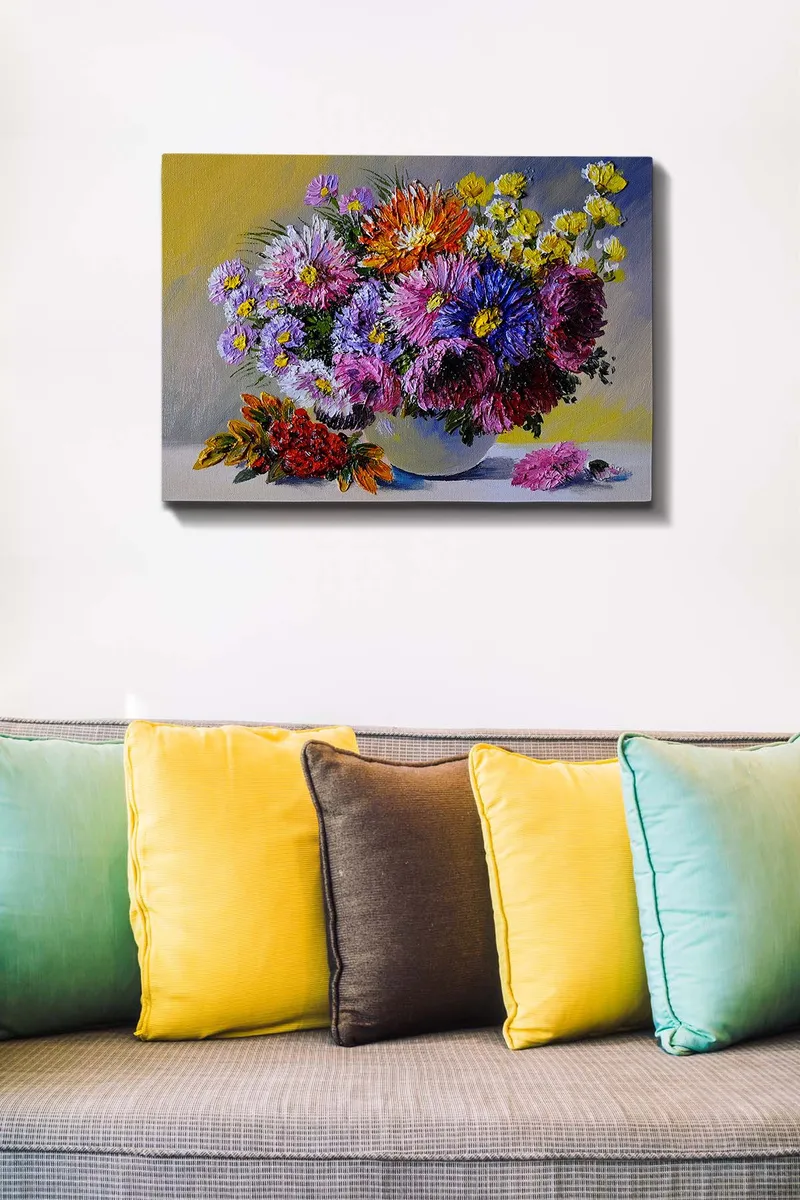 Dekorativ Canvastavla 50x70 cm - Flerfärgad - Inredning - Tavlor & konst - Canvastavlor