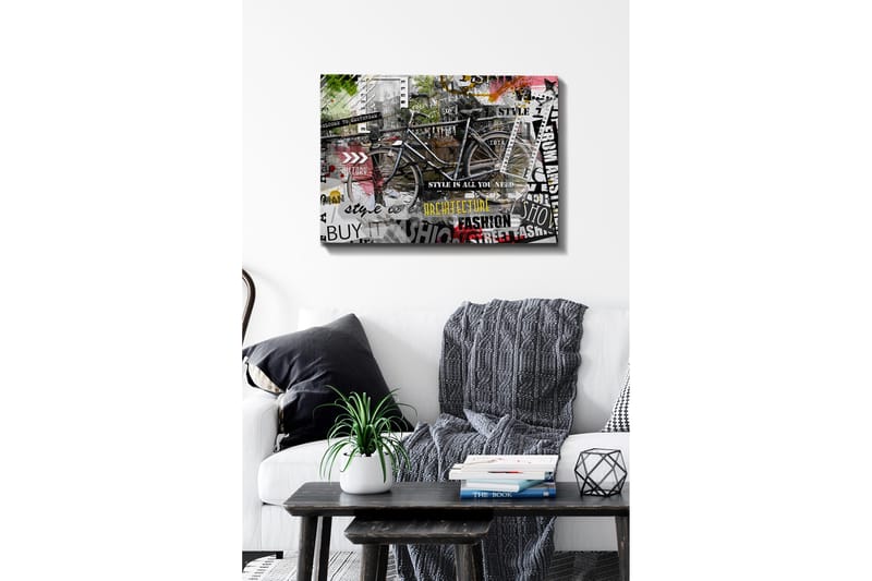 Dekorativ Canvastavla 50x70 cm, Flerfärgad