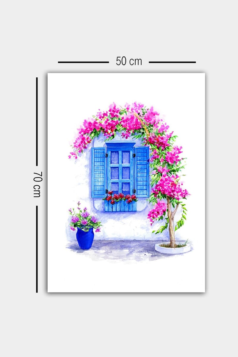 Dekorativ Canvastavla 50x70 cm - Flerfärgad - Inredning - Tavlor & konst - Canvastavlor