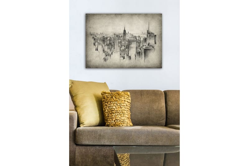 Dekorativ Canvastavla 50x70 cm - Flerfärgad - Inredning - Tavlor & konst - Canvastavlor